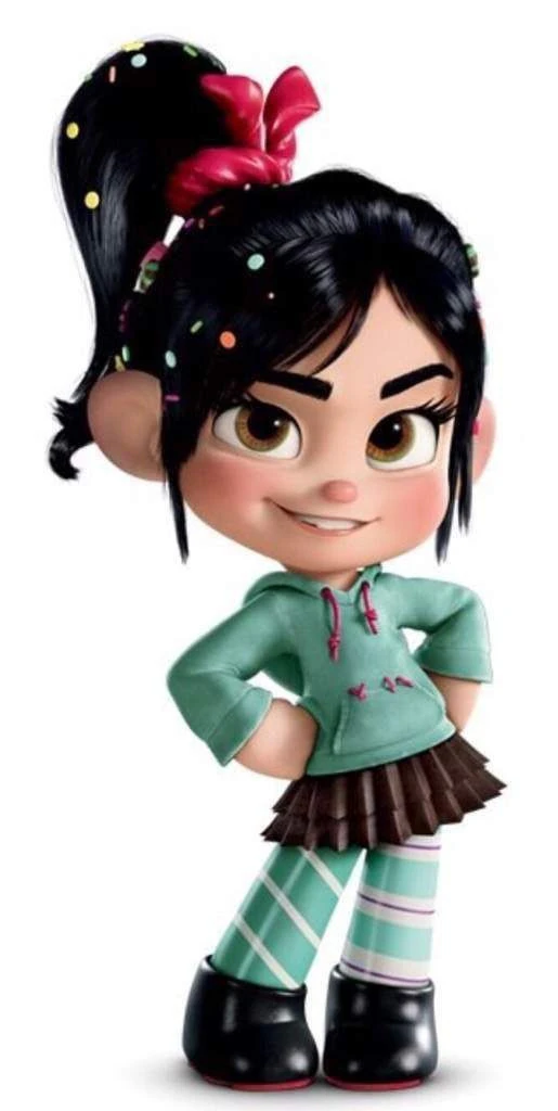 Bonecos 3d style manga anime princess detona ralph caricato 3D Print Model .c4d .max .obj .3ds .fbx .stl .blend 