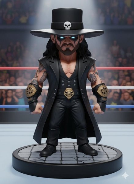 Bonecos estilo 3d mangá anime funerário wwe caricato Modelo de Impressão 3D .c4d .max .obj .3ds .fbx .stl .blend 