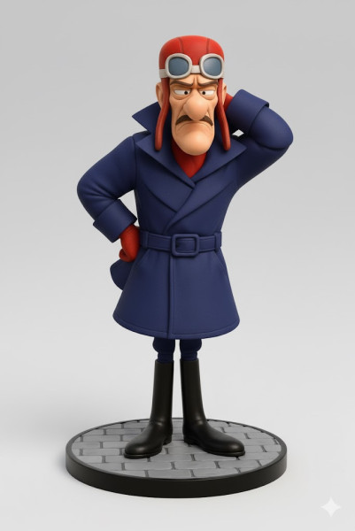 Manga anime gaya 3d Bonecos d vigarista caricato Model Cetak 3D .c4d .max .obj .3ds .fbx .stl .blend