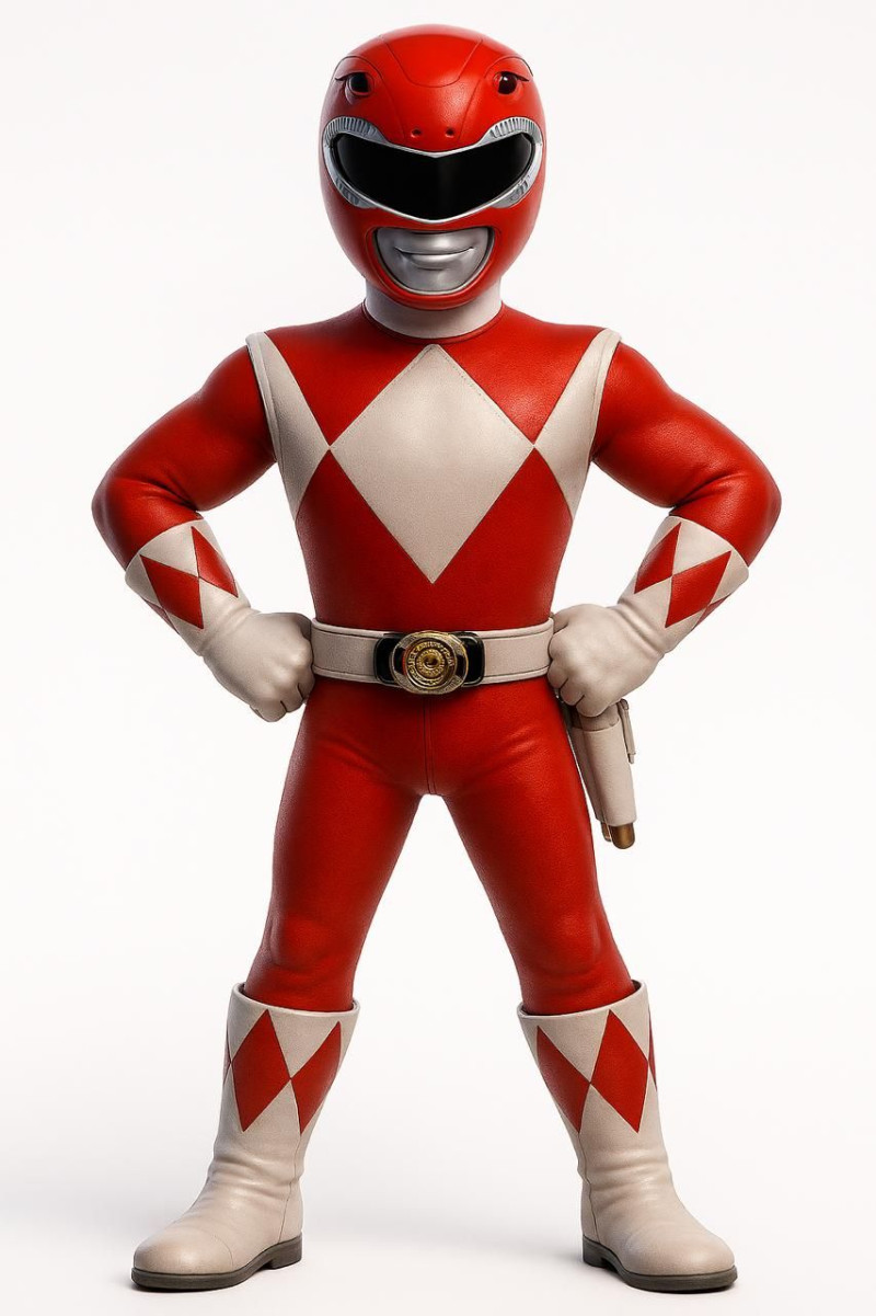 Bonecos 3D 风格漫画动漫恐龙战队 caricato 3D 打印模型 .c4d .max .obj .3ds .fbx .stl .blend