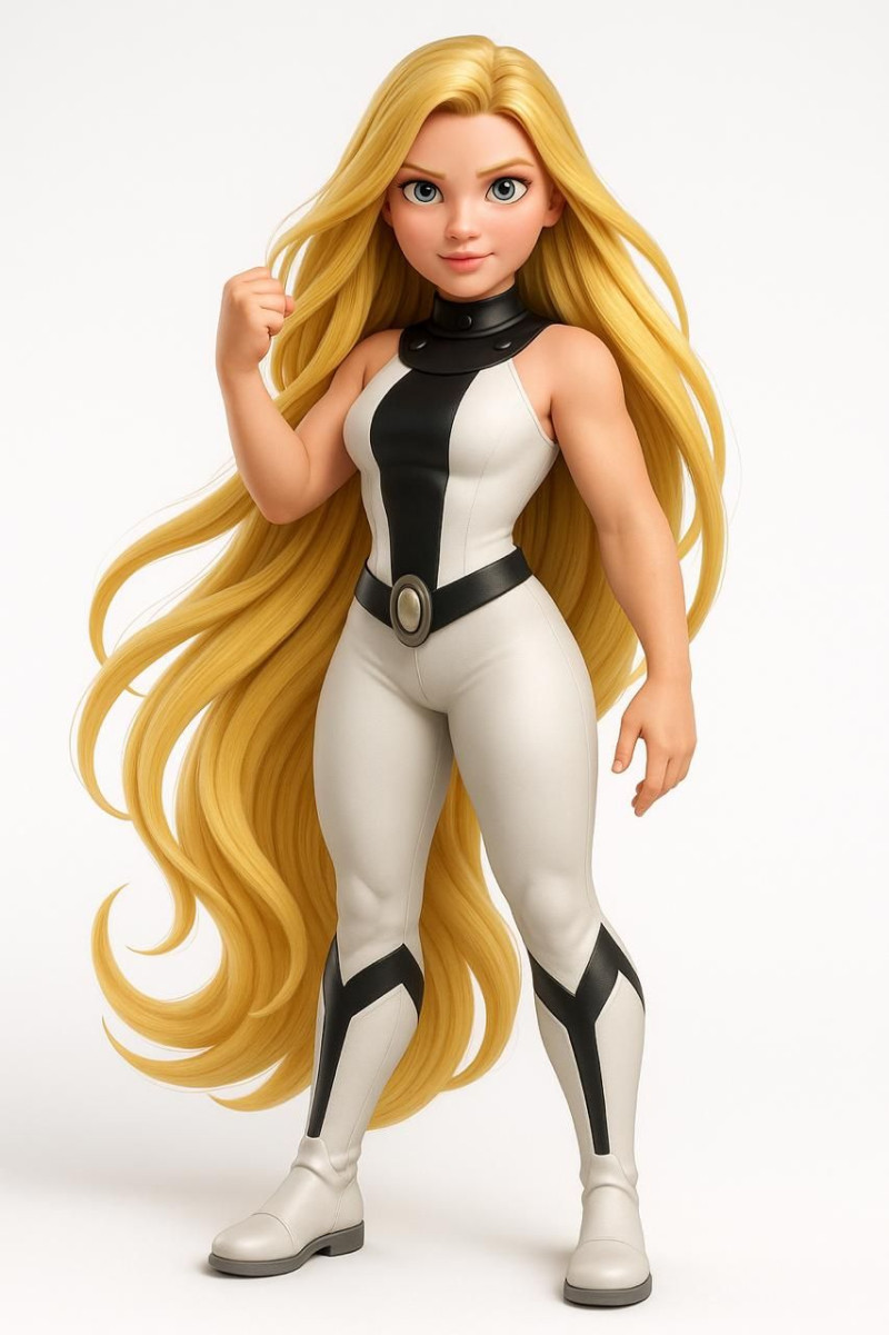 Bonecos 3d style manga anime women lolli caricato 3D Print Model .c4d .max .obj .3ds .fbx .stl .blend