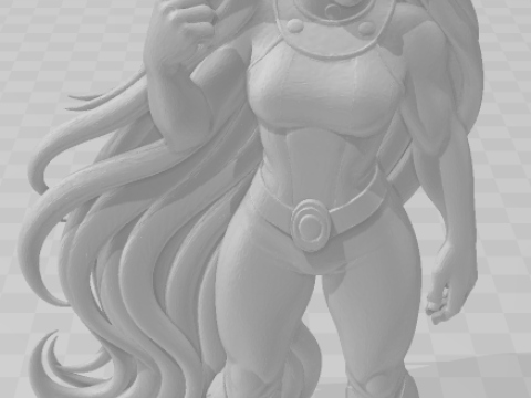 Bonecos 3D-stijl manga anime vrouwen lolli caricato 3D printmodel