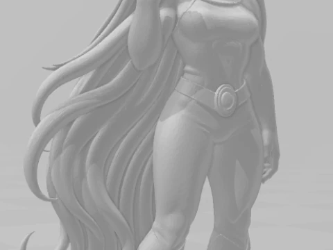 Bonecos 3d style manga anime women lolli caricato 3D Print Model