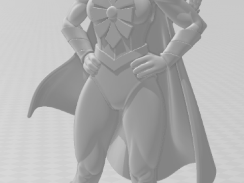 Bonecos estilo 3d manga anime mujeres lolli sheerah caricato Modelo de impresión 3D