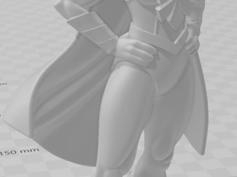Bonecos 3d style manga anime women lolli sheerah caricato 3D Print Model