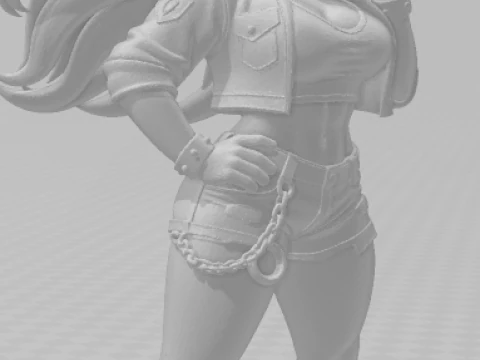 Bonecos 3d style manga anime women lolli caricato 3D Print Model