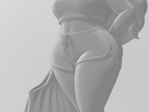 Bonecos 3d スタイル マンガ アニメ 女性 ロリ カリカート 3Dプリントモデル