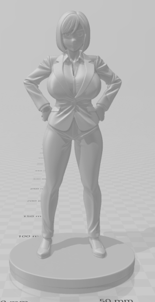 Bonecos 3d stil manga anime kadınlar lolli caricato 3D Baskı Modeli .c4d .max .obj .3ds .fbx .stl .blend 