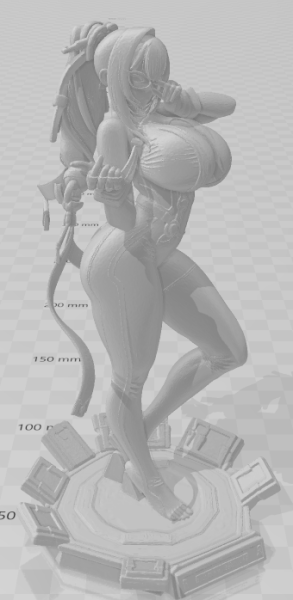 Bonecos 3d スタイル マンガ アニメ 女性 ロリ カリカート 3Dプリントモデル .c4d .max .obj .3ds .fbx .stl .blend 