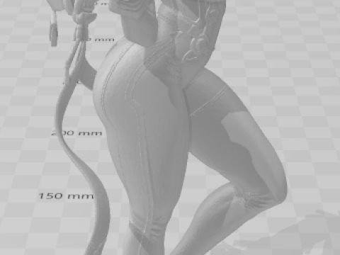 Bonecos estilo 3d manga anime mujeres lolli caricato Modelo de impresión 3D