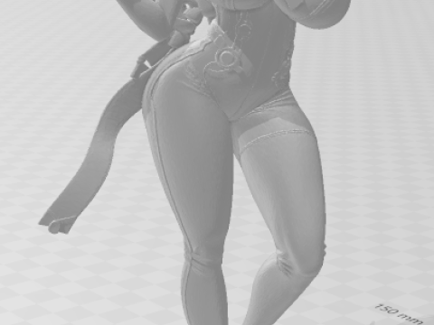 Bonecos 3d スタイル マンガ アニメ 女性 ロリ カリカート 3Dプリントモデル