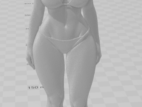 Bonecos estilo 3d manga anime mulheres lolli caricato Modelo de Impressão 3D