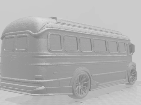 Bonecos 3d style manga anime car truck bus caricato 3D Print Model