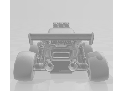 Bonecos 3D 风格漫画动漫卡丁车疯狂 caricato 3D 打印模型