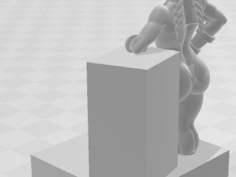 Bonecos 3d style manga anime women cammi loli caricato 3D Print Model