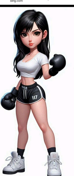 Bonecos 3D styl manga anime kobiety bokserki loli caricato Model do druku 3D .c4d .max .obj .3ds .fbx .stl .blend 