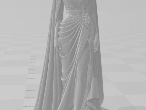 Bonecos 3d style manga anime women loli caricato 3D Print Model