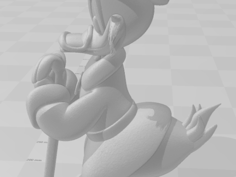 Bonecos 3d スタイル マンガ アニメ アヒル スタイル ティオ パチーニョス カリカート 3Dプリントモデル