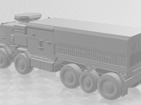 Bonecos 3D-stijl manga anime vrachtwagenoorlog caricato 3D printmodel