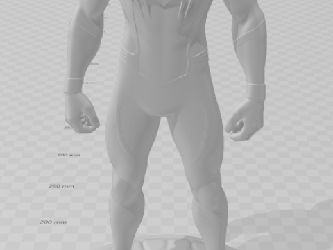 Bonecos style 3d manga anime homme style spiderman caricato Modèles 3D en vedette