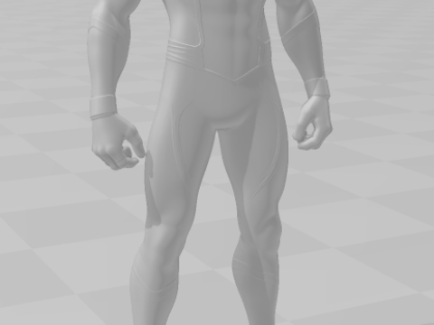 Bonecos style 3d manga anime homme style spiderman caricato Modèles 3D en vedette