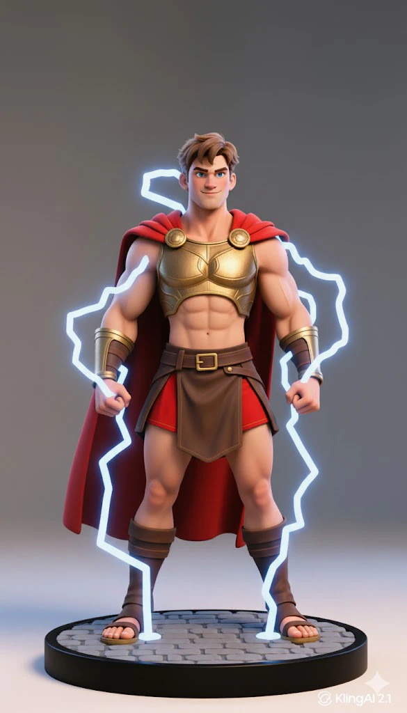 Bonecos 3d style manga anime man style warrior guerreiro caricato 3D Print Model .c4d .max .obj .3ds .fbx .stl .blend 