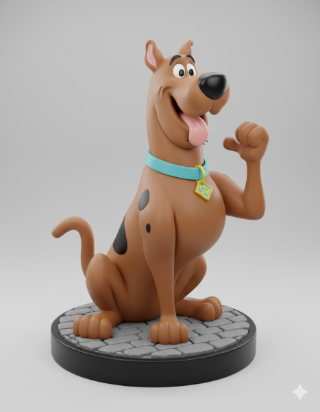 Bonecos style 3d manga anime scooby poupée caricato Modèles 3D en vedette .c4d .max .obj .3ds .fbx .stl .blend 
