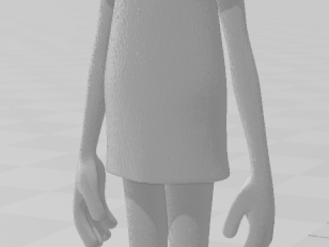 Bonecos gaya 3d manga anime salsicha rogers scooby boneka caricato Model Cetak 3D