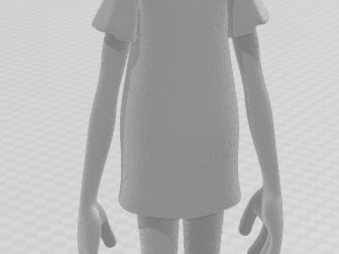 Bonecos gaya 3d manga anime salsicha rogers scooby boneka caricato Model Cetak 3D