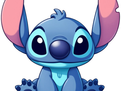 Bonecos 3d style manga anime stitch caricato Modello di stampa 3D