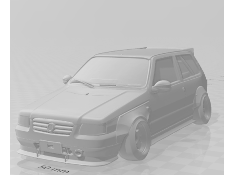 Bonecos 3D 风格漫画动漫汽车风格 uno 调整 caricato 3D 打印模型