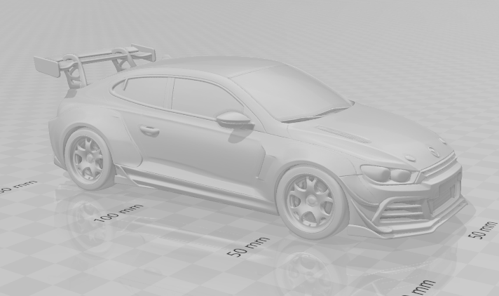 Bonecos 3D-stijl manga anime autostijl stock car race tuning caricato 3D printmodel .c4d .max .obj .3ds .fbx .stl .blend 