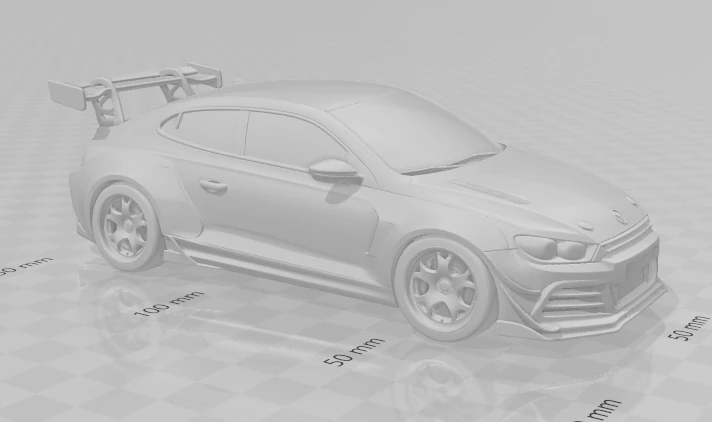Bonecos 3d style manga anime car style stock car race tuning caricato 3D Print Model .c4d .max .obj .3ds .fbx .stl .blend 