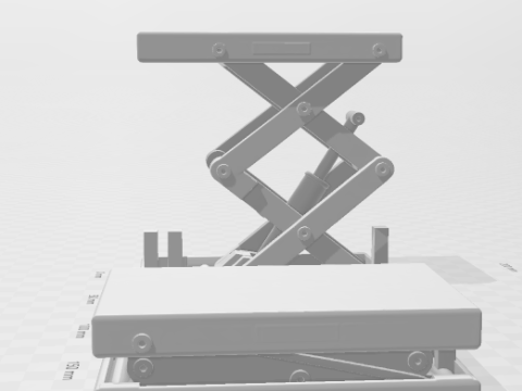 Bonecos 3D 风格漫画动漫电梯汽车 elevacar caricato 3D 打印模型