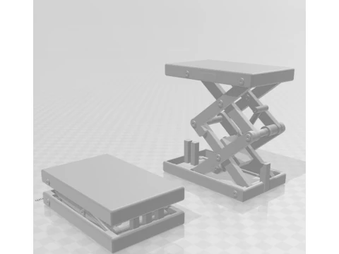 Bonecos 3d style manga anime elevador car elevacar caricato 3D Print Model