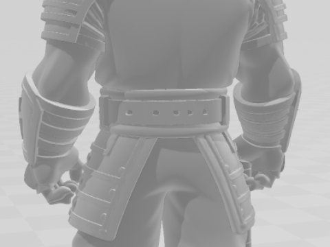 Bonecos 3D 스타일 만화 애니메이션 전사 곰 게레이로 우르소 카리카토 3D 프린트 모델