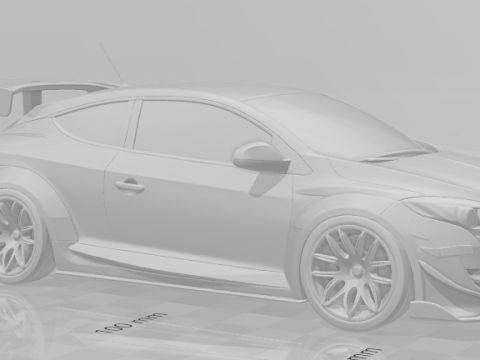 Bonecos estilo 3d manga anime carreras de autos tuning caricato Modelo de impresión 3D