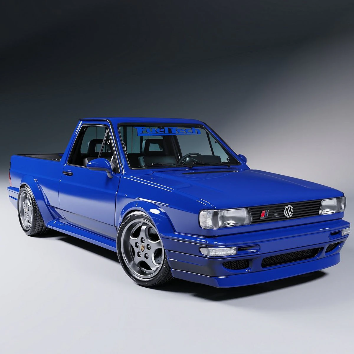 Bonecos 3d style manga anime car racing tuning fueltech saveiro caricato 3D Print Model .c4d .max .obj .3ds .fbx .stl .blend 