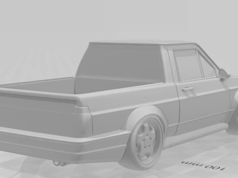 Bonecos 3d style manga anime car racing tuning fueltech saveiro caricato 3D Print Model