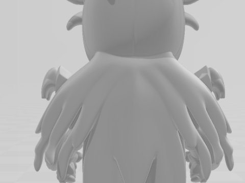 Bonecos style 3d manga anime saint seiya dragon shiryu guerrier caricato Modèles 3D en vedette