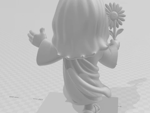 Bonecos 3d style manga anime jesus cristo caricato 3D Print Model