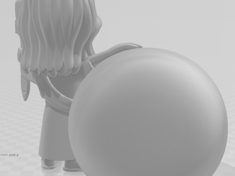 Bonecos 3d stil manga anime İsa Cristo Caricato 3D Baskı Modeli