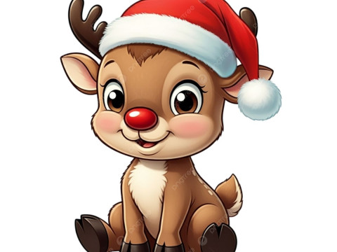 Bonecos style 3d manga anime henné père noël papai noel caricato Modèles 3D en vedette