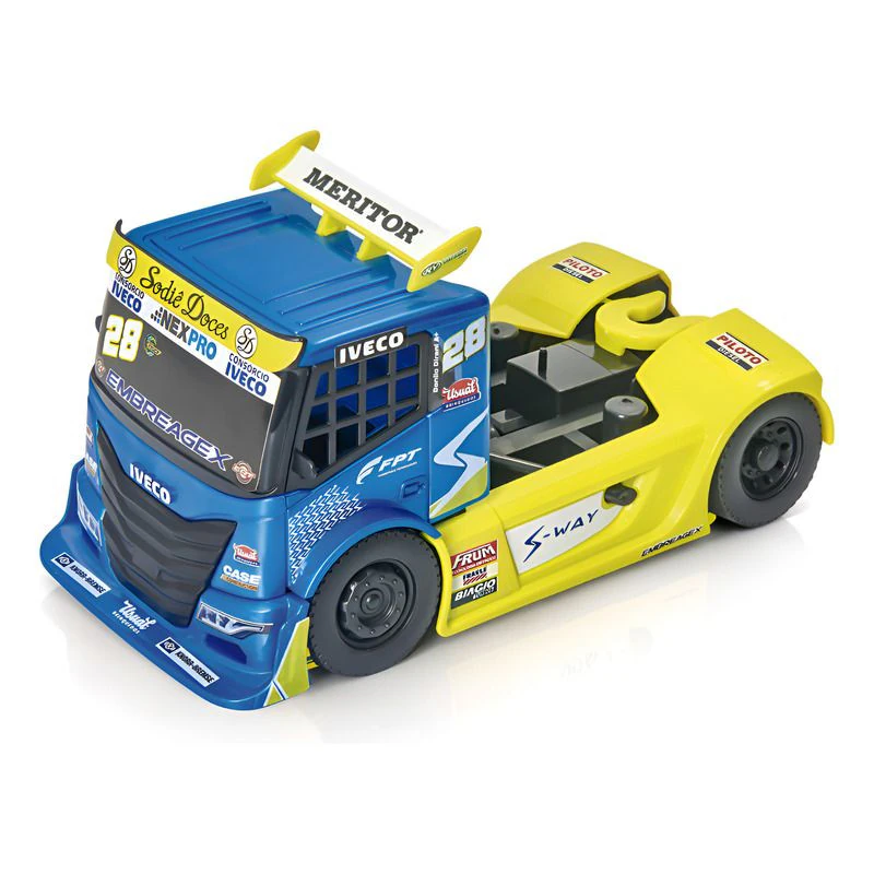 Bonecos 3d style manga anime car truck race caricato 3D Print Model .c4d .max .obj .3ds .fbx .stl .blend