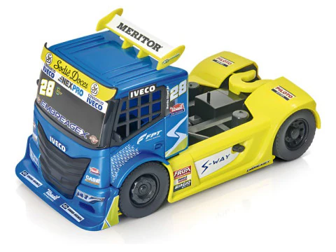 बोनकोस 3डी स्टाइल मंगा एनीमे कार ट्रक रेस कैरिकैटो 3D प्रिंट मॉडल