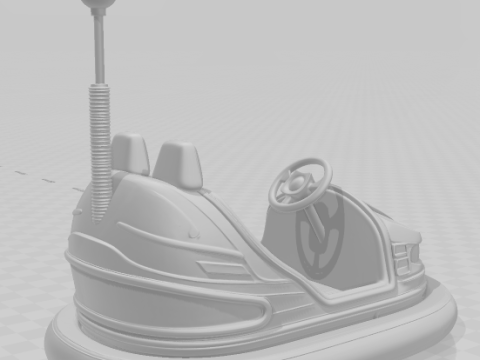 Bonecos estilo 3d manga anime coche parachoques estilo bate bate caricato Modelo de impresión 3D