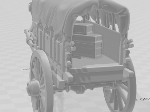 Bonecos 3d スタイル マンガ アニメ カロア馬 古いカリカート 3Dプリントモデル