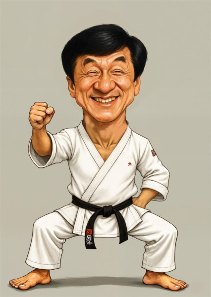 Bonecos 3d stil manga anime jack chan karikatür 3D Baskı Modeli .c4d .max .obj .3ds .fbx .stl .blend 