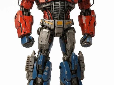 Bonecos estilo 3d manga anime transformadores optimus prime caricato Modelo de impresión 3D