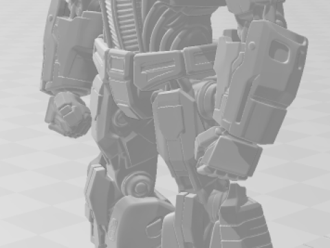 Bonecos 3D 风格漫画动漫变形金刚擎天柱 caricato 3D 打印模型